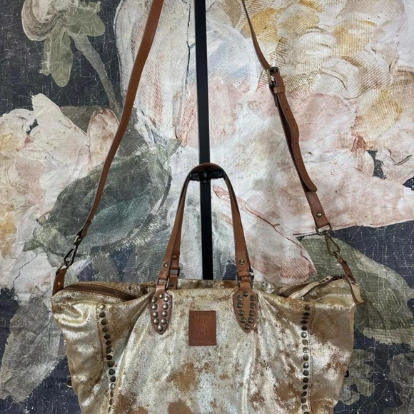 New Free People We The Free Pyrite Augustine Tote Bag - Picture 5 of 9